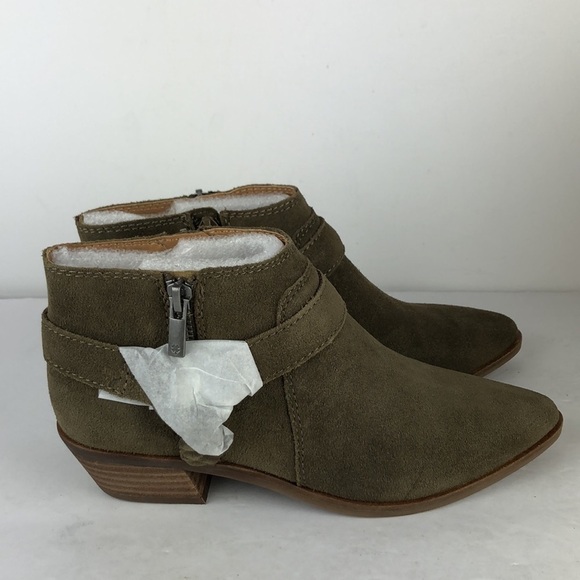 NEW Lucky Brand Enitha Piled Suede Ankle Boots 6 - Picture 4 of 10